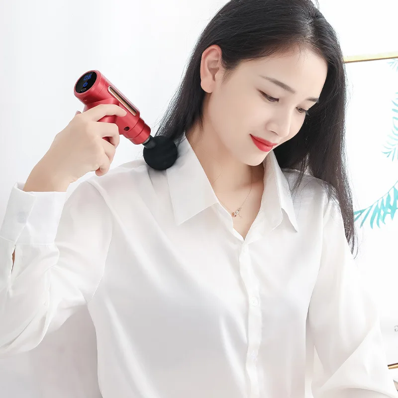 Портативный мини-массажер с US – обзор и цена Massage Gun