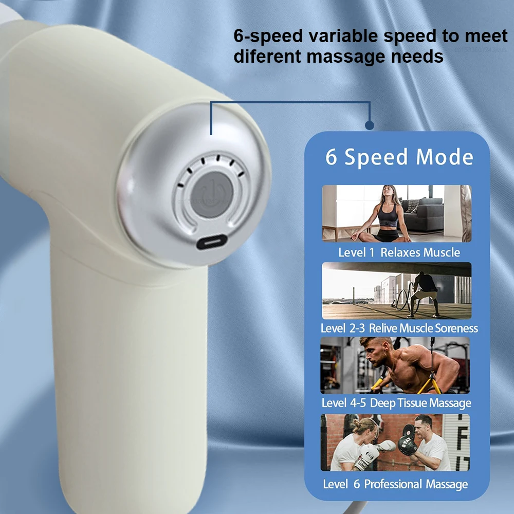 Массажный пистолет Портативный – обзор и цена Massage Gun